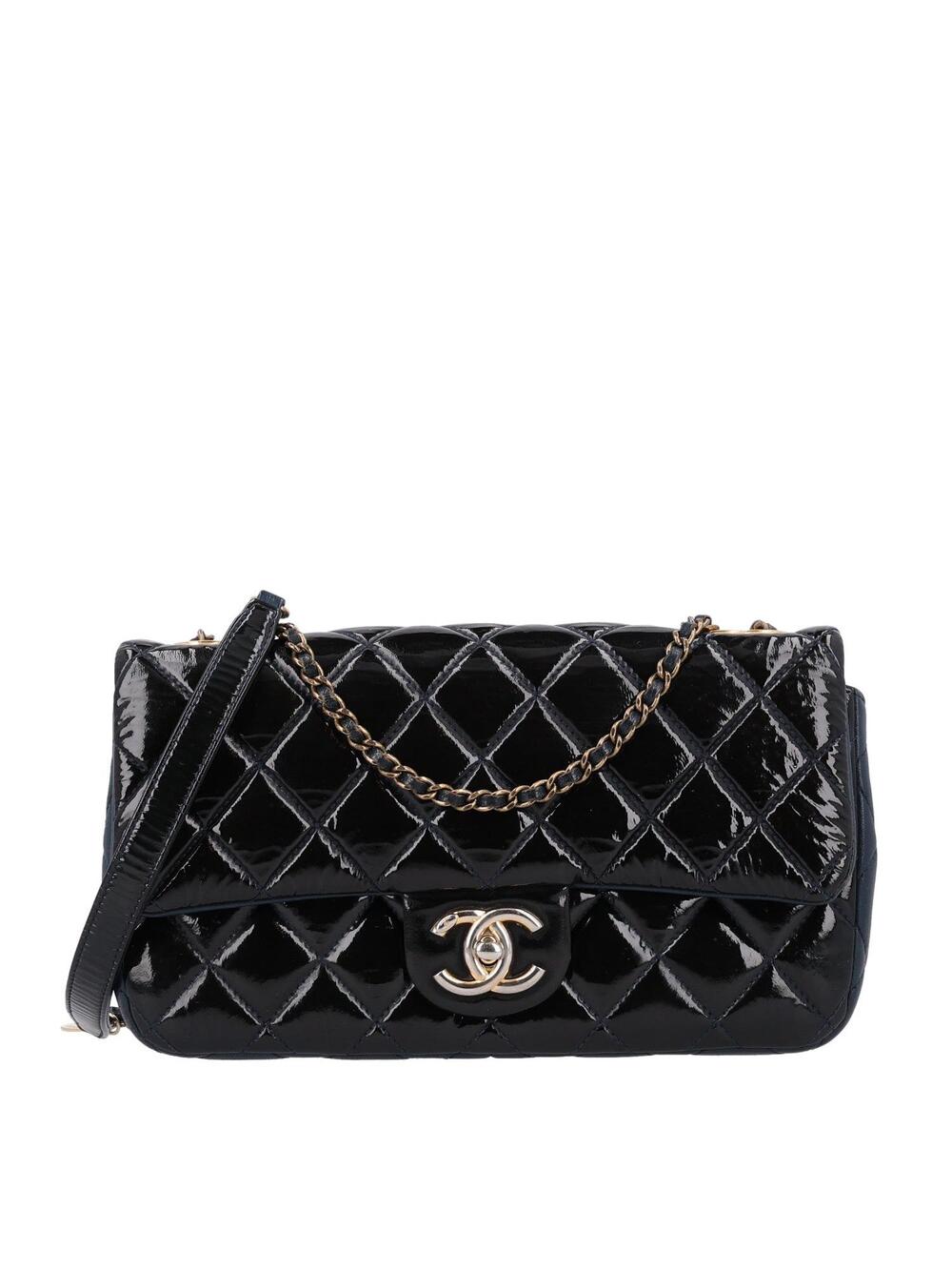 Chanel Patent Goatskin Quilted Medium #372520C22B